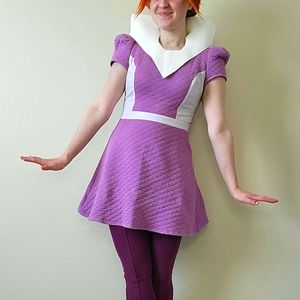 Purple Skater Dress Jane Jetson Costume
